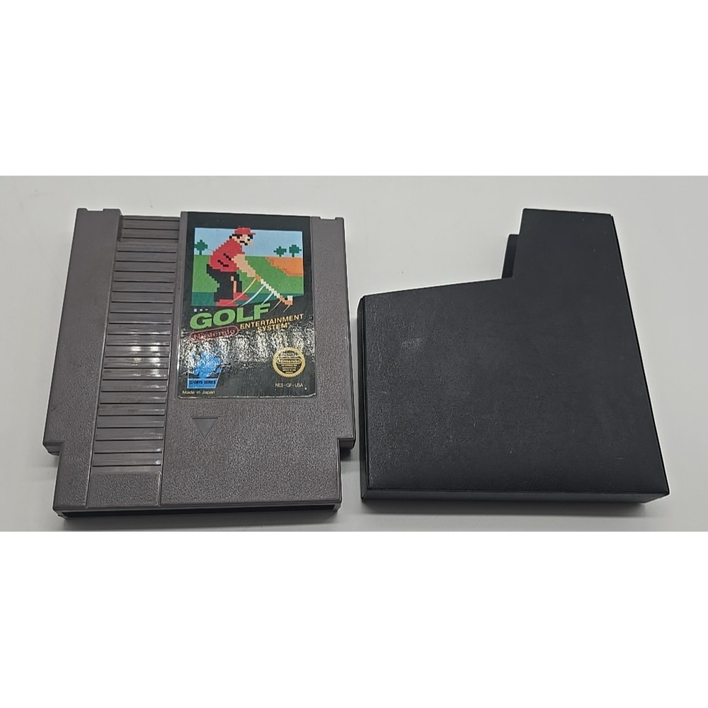 Nintendo NES Golf Video Game Cartridge with Protective Case